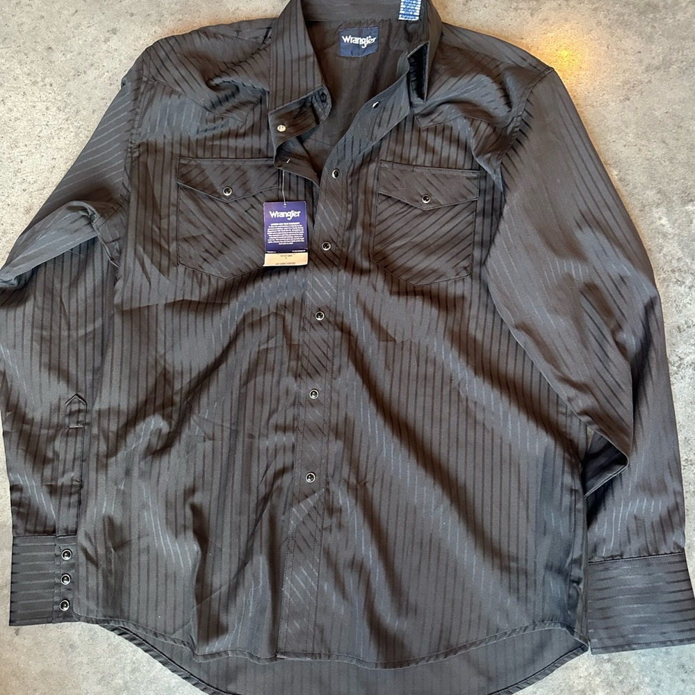 Wrangler Men's Black Shirt
